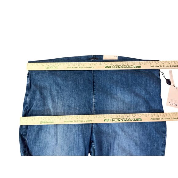 NYDJ Jeans Womens 28W NEW Pull-On Skinny Ankle Lift Tuck Split Hem Denim - Picture 9 of 16